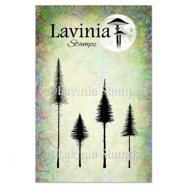 Small Pine Trees Stamp
